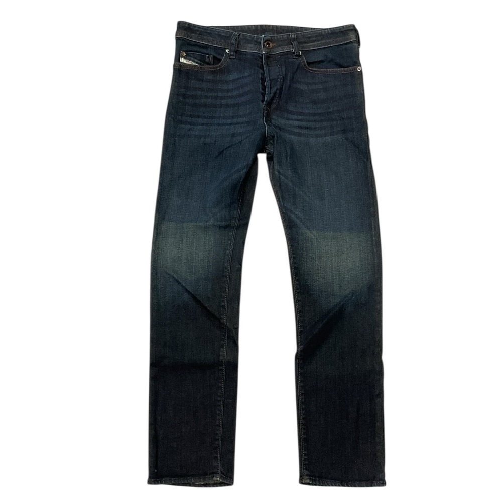 Diesel Buster Men’s Dark Blue Regular Slim Tapered Jeans